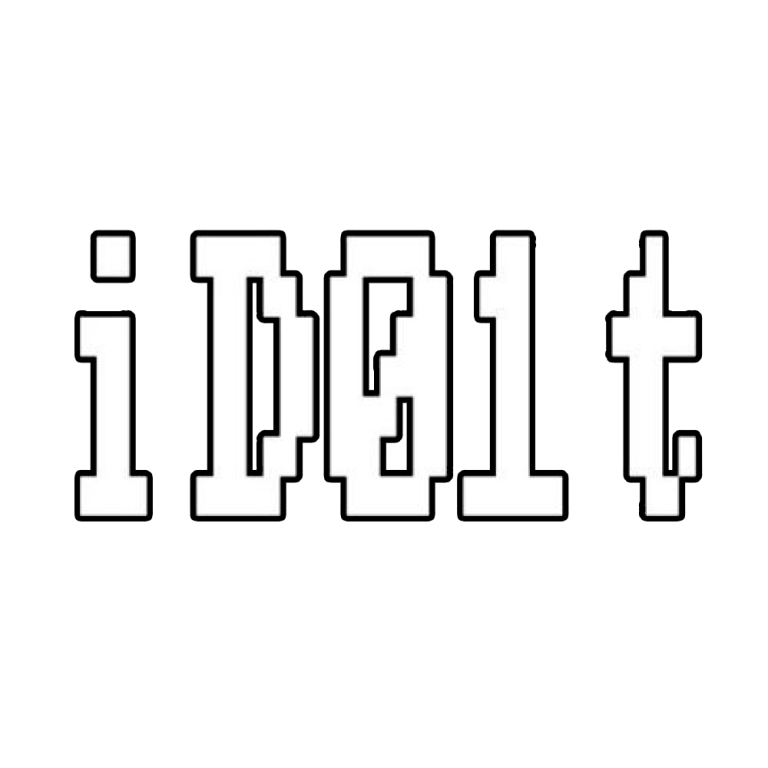 Text in a blocky font spelling "iDoIt."